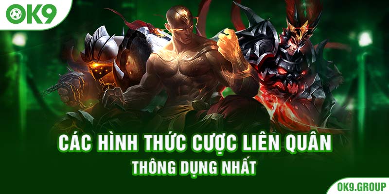 Các hình thức cược liên quân thông dụng nhất