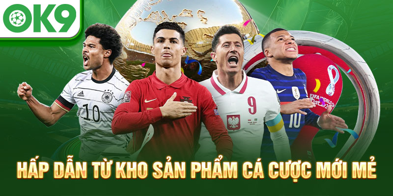Hấp dẫn từ kho sản phẩm cá cược mới mẻ